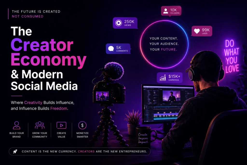 The Creator Economy and Modern Social Media